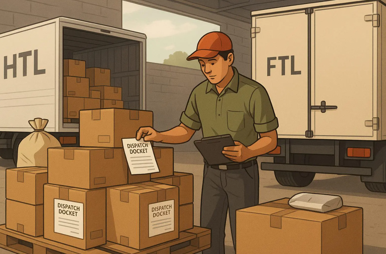 Barbka warehouse delivery system